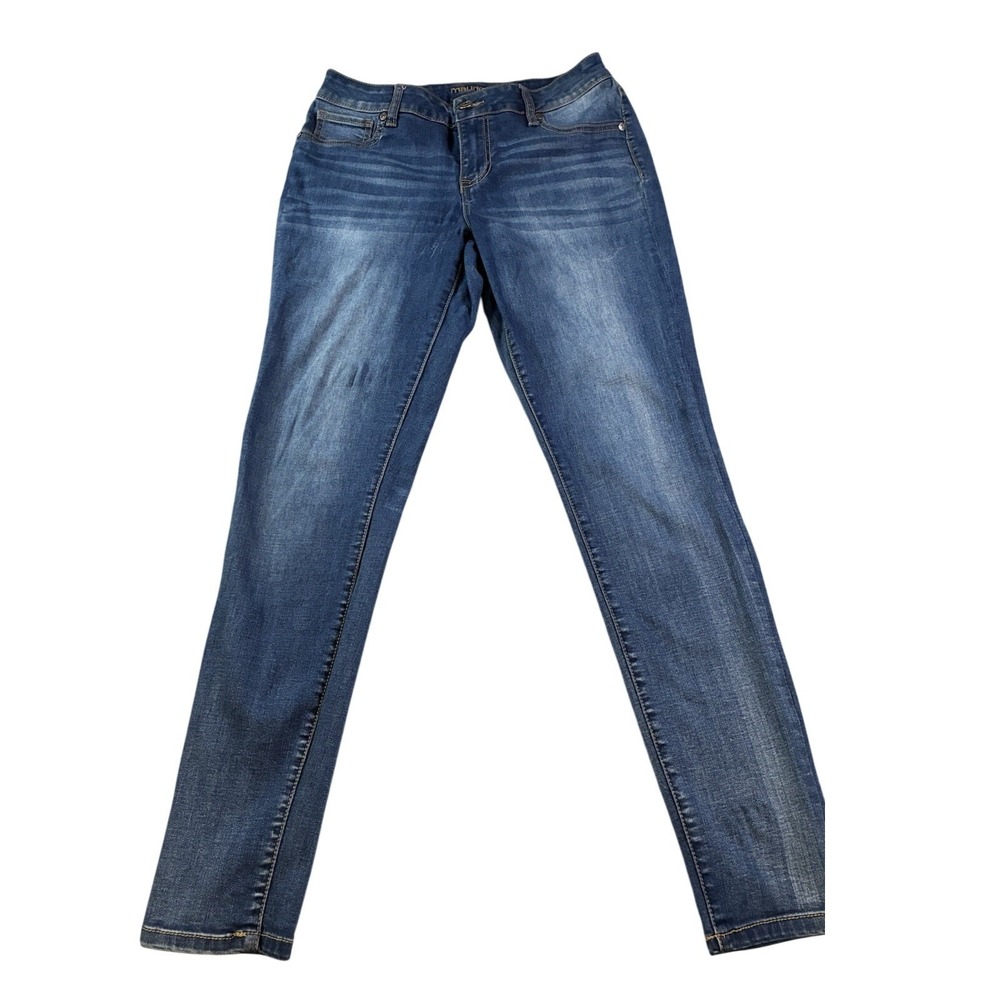 Maurices 29x30 Medium Wash Skinny Jeans Womens Stretch‎ Denim Size M-R